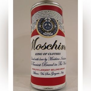 ISO: Moschino Budweiser clothing capsule